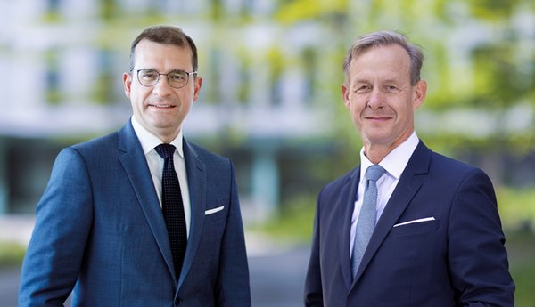 Geschäftsführer Hans-Peter Weiss (CEO) und Gerald Beck